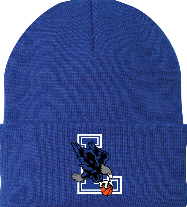 CP90 Port & Company® - Knit Cap Flip Up Beanie With Embroidered Logo