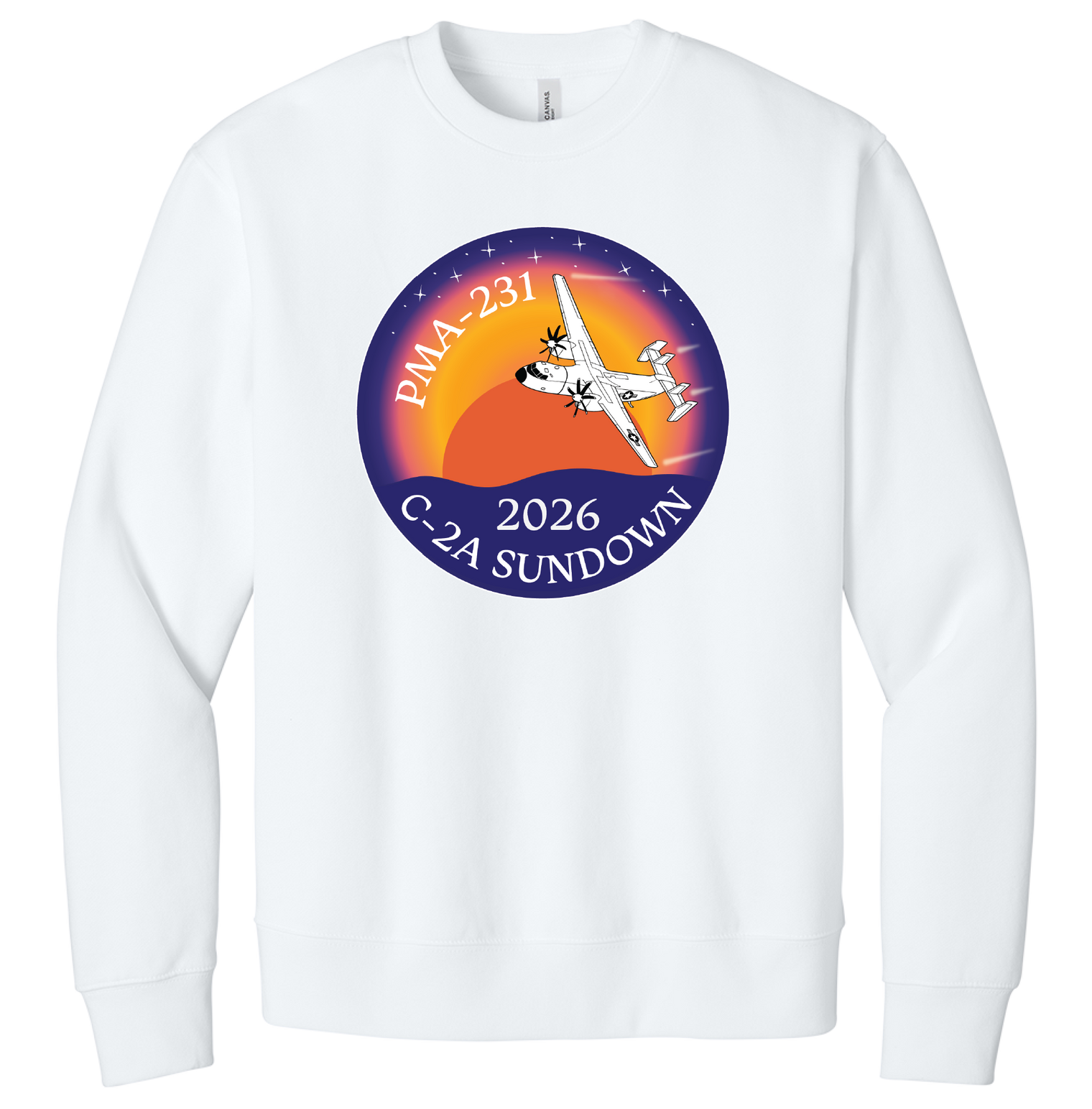 BELLA+CANVAS® Unisex 10-Ounce Heavyweight Crewneck Sweatshirt